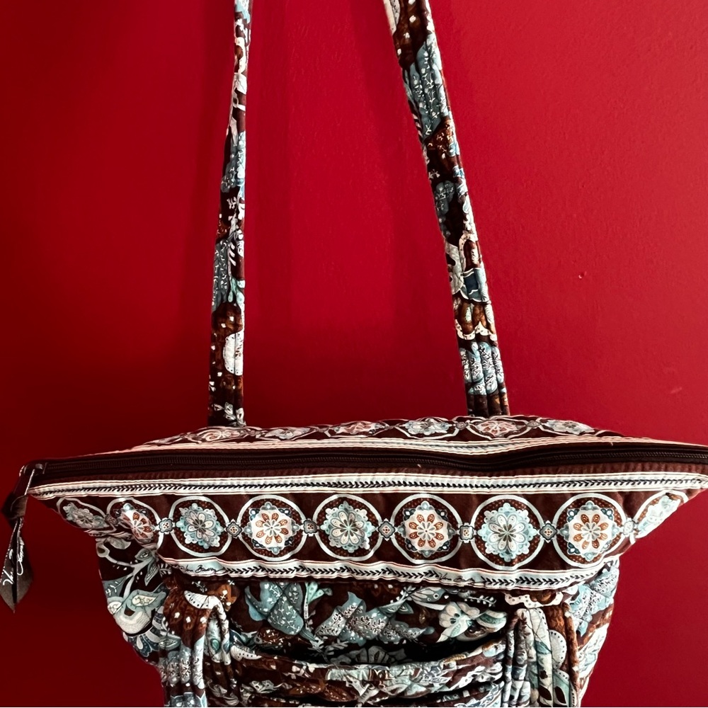 Vera Bradley Java Blue Tote Bag - Picture 5 of 10